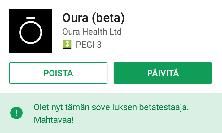 Beta liitetty